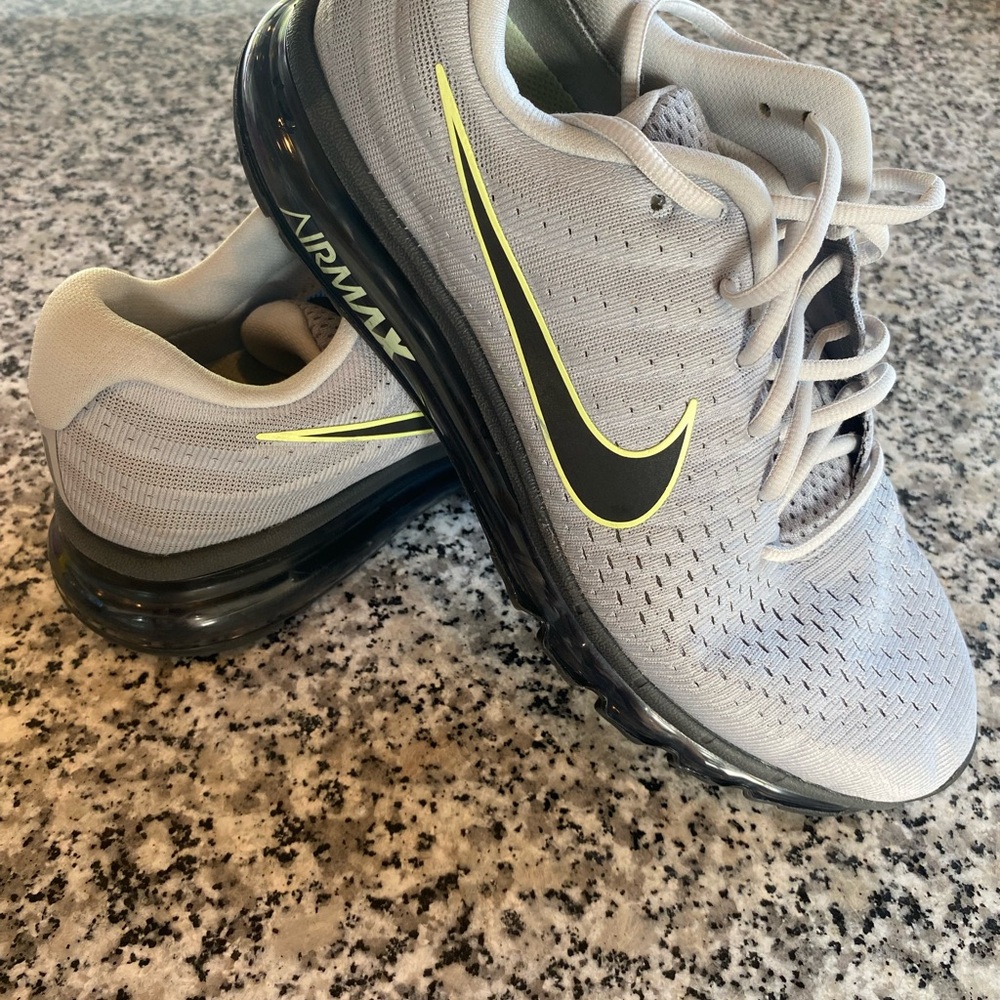 Nike Air Max Light Gray and Black